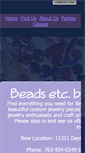 Mobile Screenshot of bead-lady.com